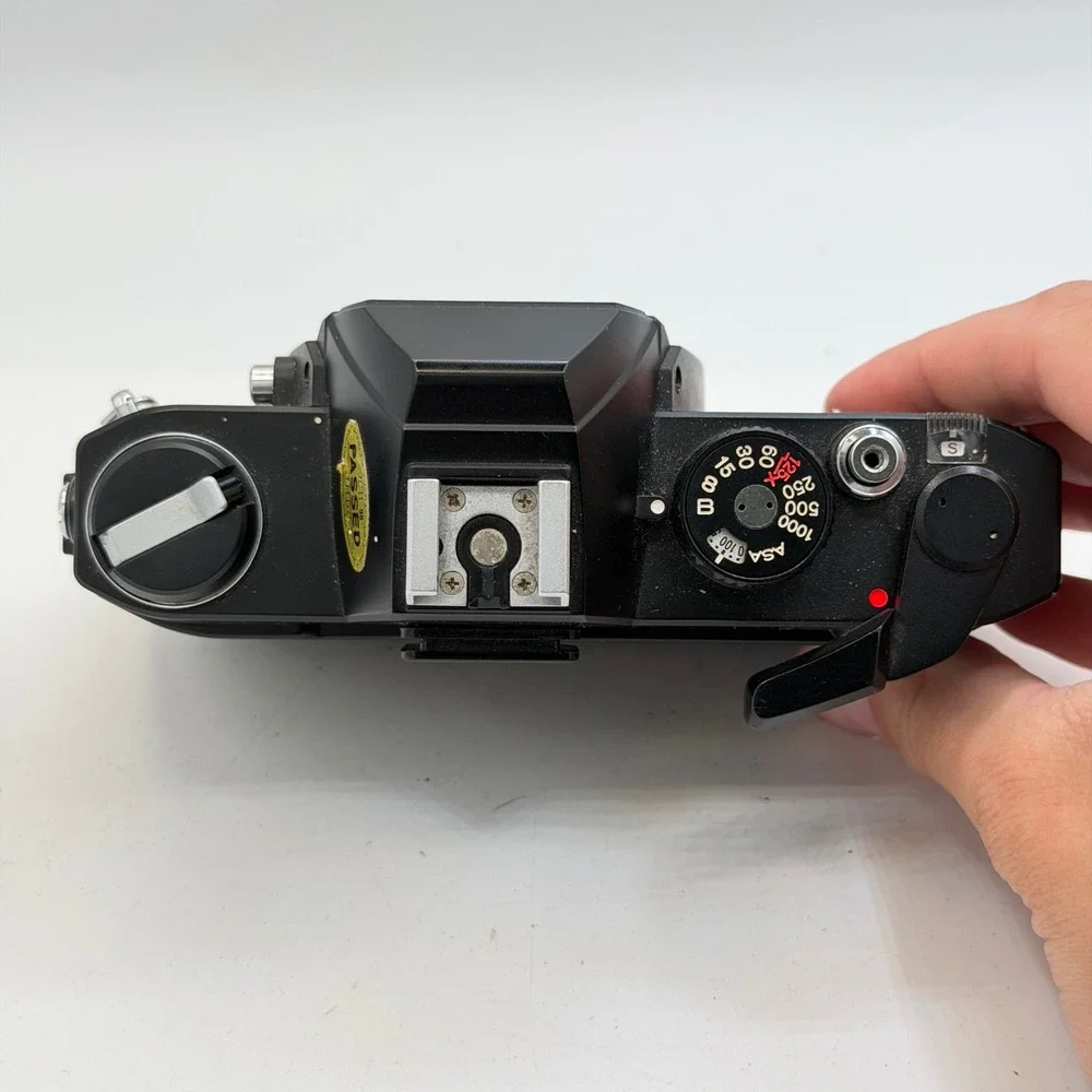 Konica Autoreflex TC 35mm SLR Film Camera Body Black Made in Japan Parts Repair